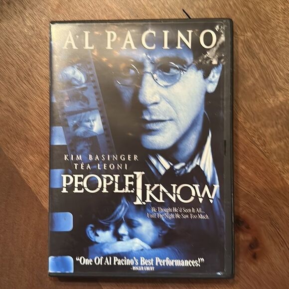 “People I Know” DVD starring Al Pacino, Kim Basinger and Tea Leoni! - Picture 5 of 5